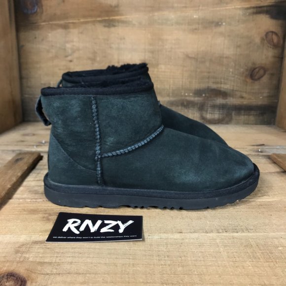 UGG Other - Ugg Classic Mini II Black Shearling Lined Boots